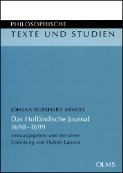 Das Holländische Journal 1698-1699