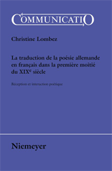 La traduction de la poésie allemande en français dans la première moitié du XIXe siècle