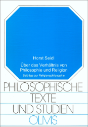 Über das Verhältnis von Philosophie und Religion