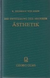 Die Entstehung der neueren Ästhetik