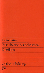 Zur Theorie des politischen Konflikts