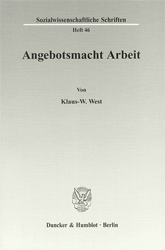 Angebotsmacht Arbeit