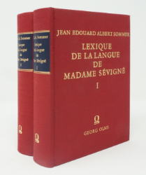 Lexique de la langue de Madame Sévigné