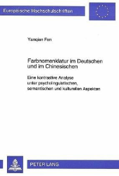 Farbnomenklatur im Deutschen und im Chinesischen