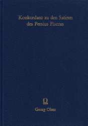 Konkordanz zu den Satiren des Persius Falccus