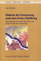 Diskurse der Erneuerung nach dem Ersten Weltkrieg