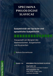 Subjektivität der Sprache und sprachliche Subjektivität