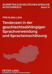 Tendenzen in der geschlechtsabhängigen Sprachverwendung und Spracheinschätzung