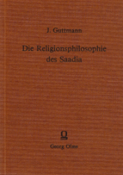 Die Religionsphilosophie des Saadia