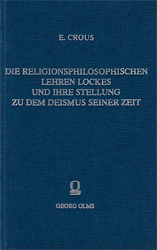 Die religionsphilosophischen Lehren Lockes